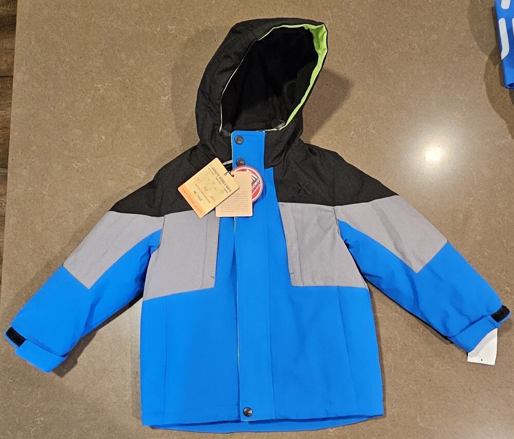 Zero Xposur 3 In 1 Hooded Jacket & Zip Out Lining Coat Youth Size 4/5